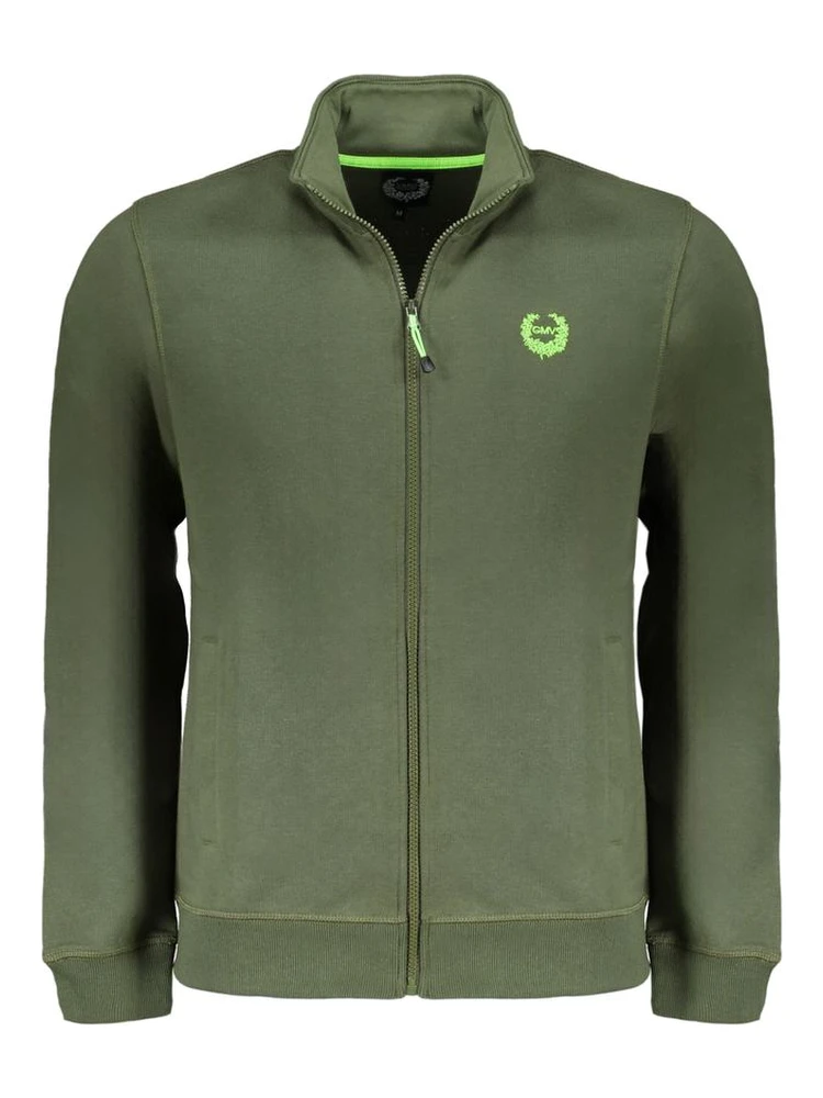 Green Cotton Sweatshirt