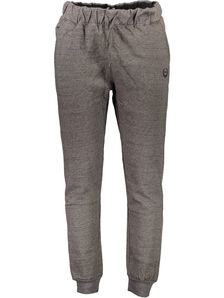Grigio Polyester Men's Track Pant