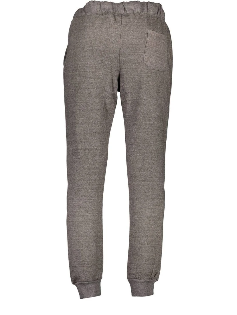 Grigio Polyester Men's Track Pant