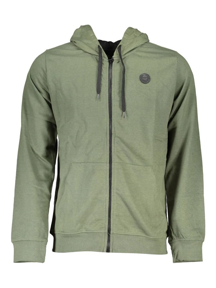 Green Cotton Sweatshirt