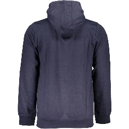 Blue Cotton Sweatshirt