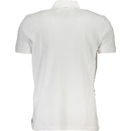White Cotton Men's Polo Shirt