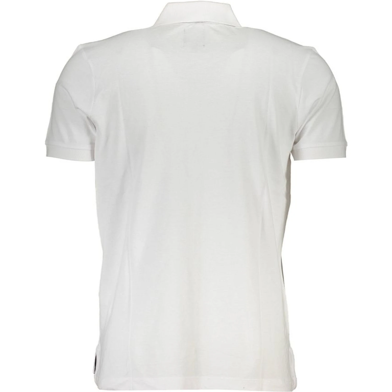 White Cotton Men's Polo Shirt