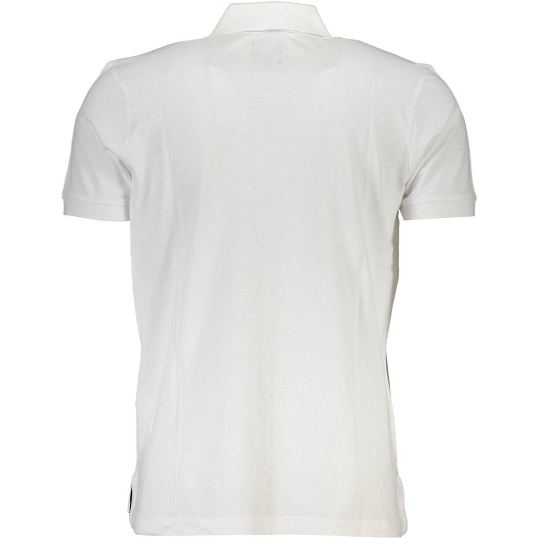 White Cotton Men's Polo Shirt