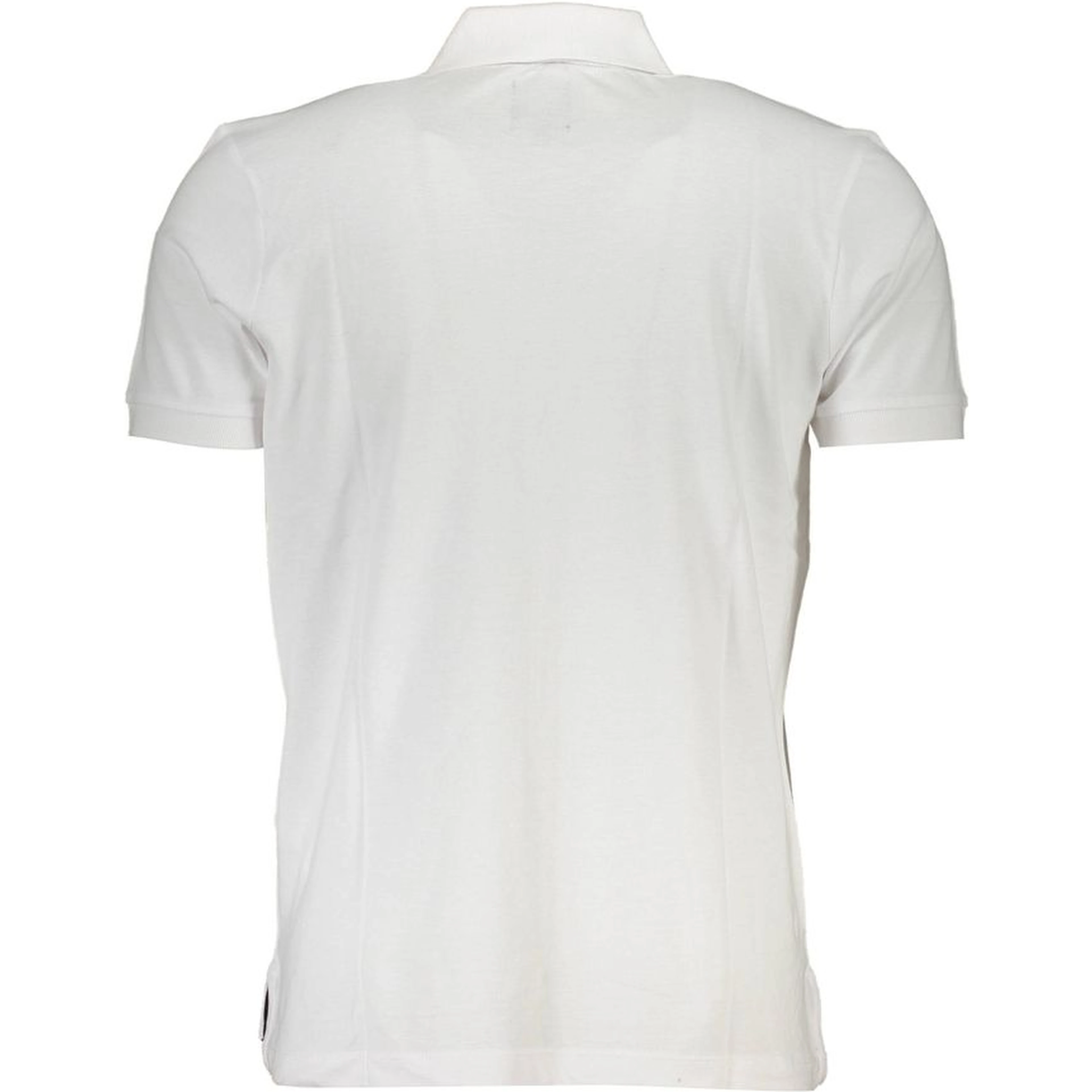 White Cotton Men's Polo Shirt