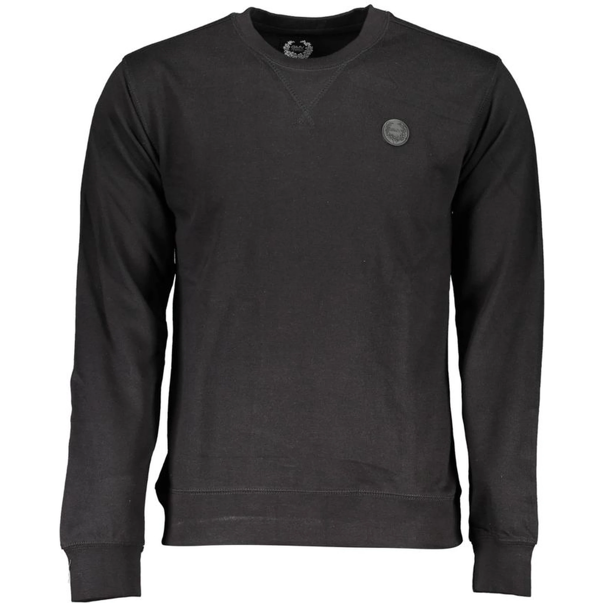 Black Cotton Sweatshirt