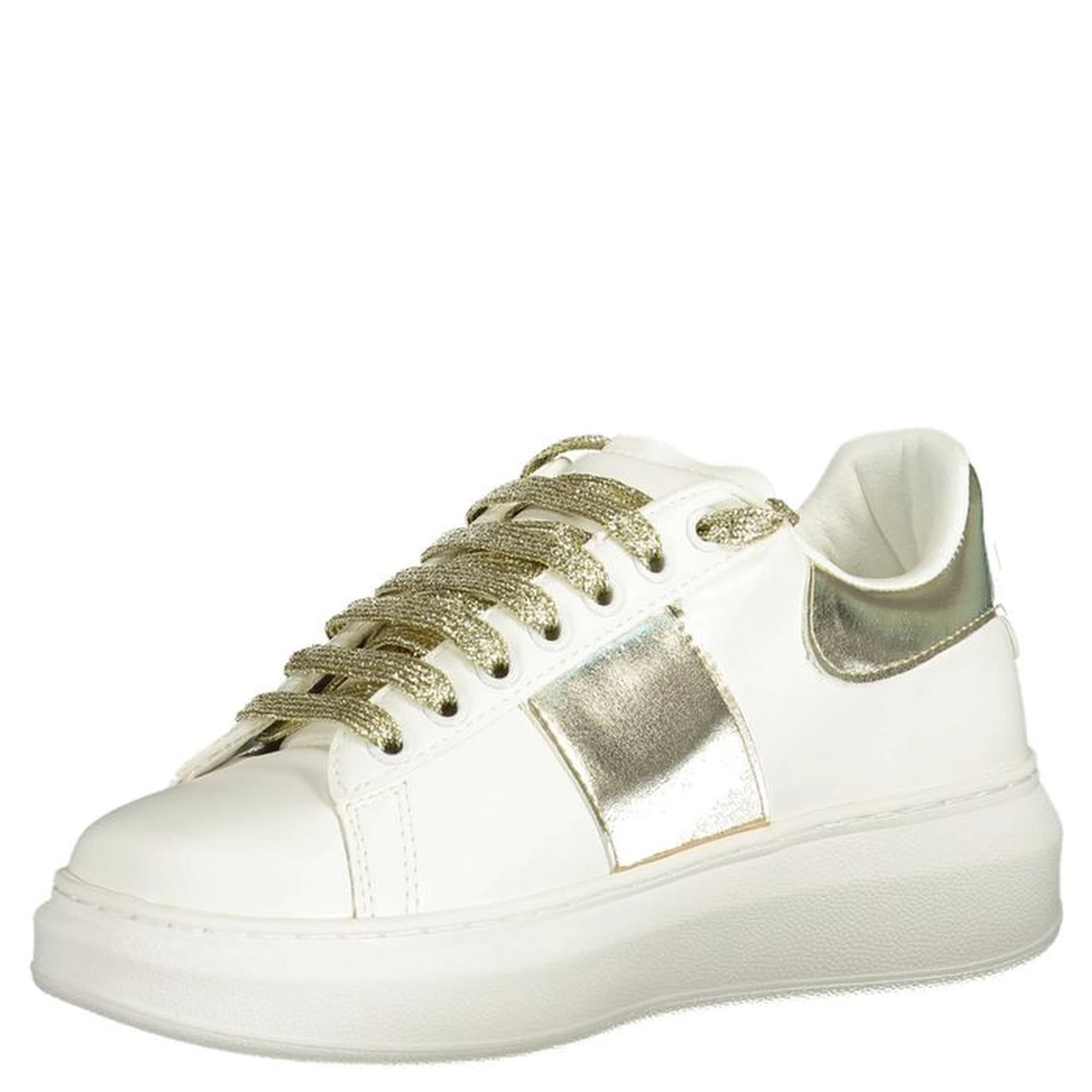 White Polyethylene Sneaker