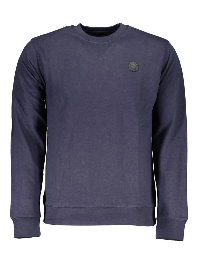 Blue Cotton Sweatshirt