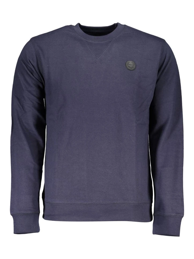 Blue Cotton Sweatshirt