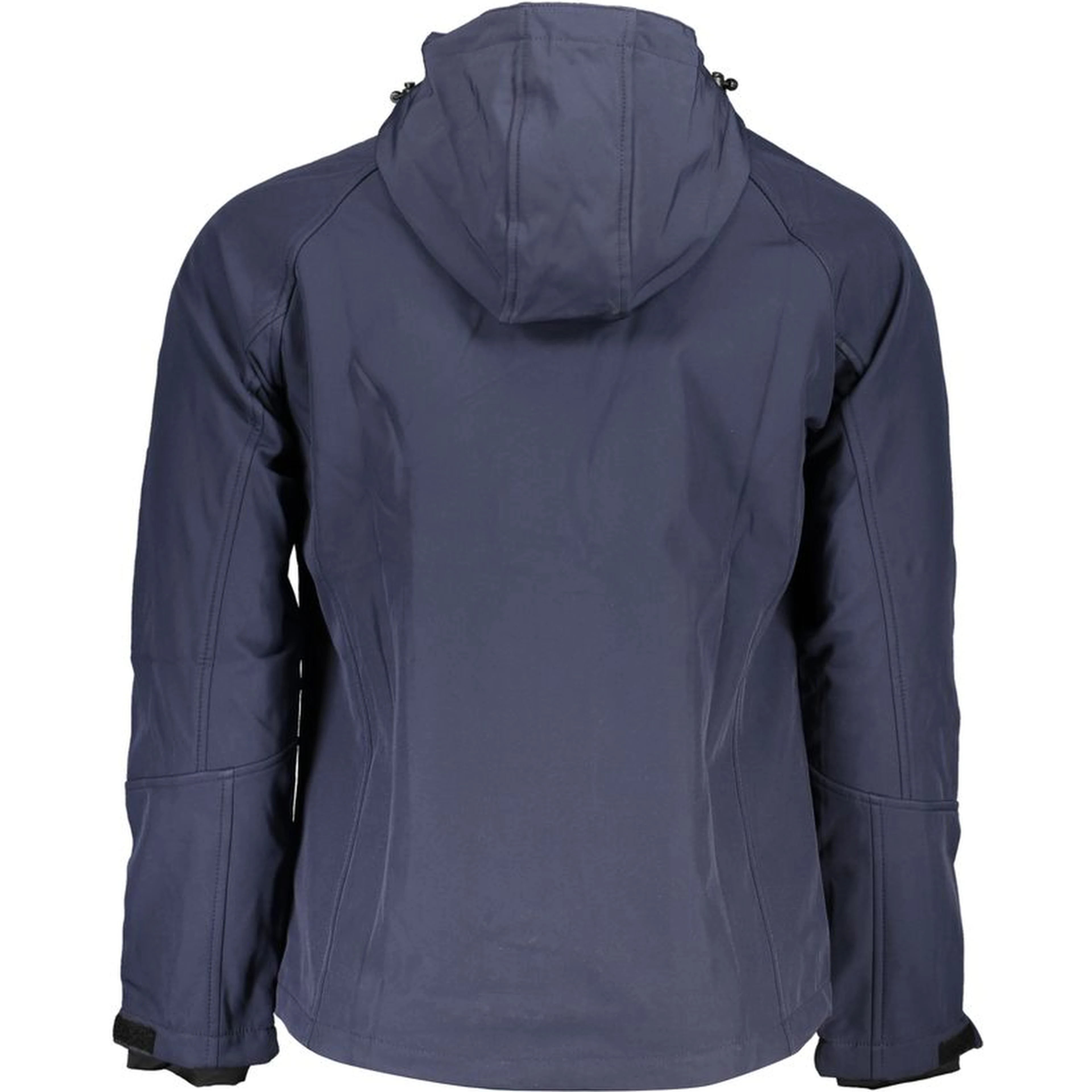 Blue Polyester Men's Jacket
