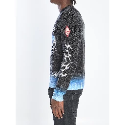 Sweater with Blades print