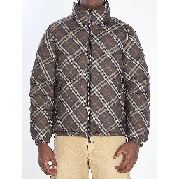 Reversible Check puffer jacket