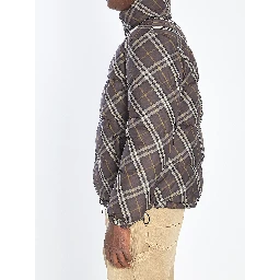 Reversible Check puffer jacket