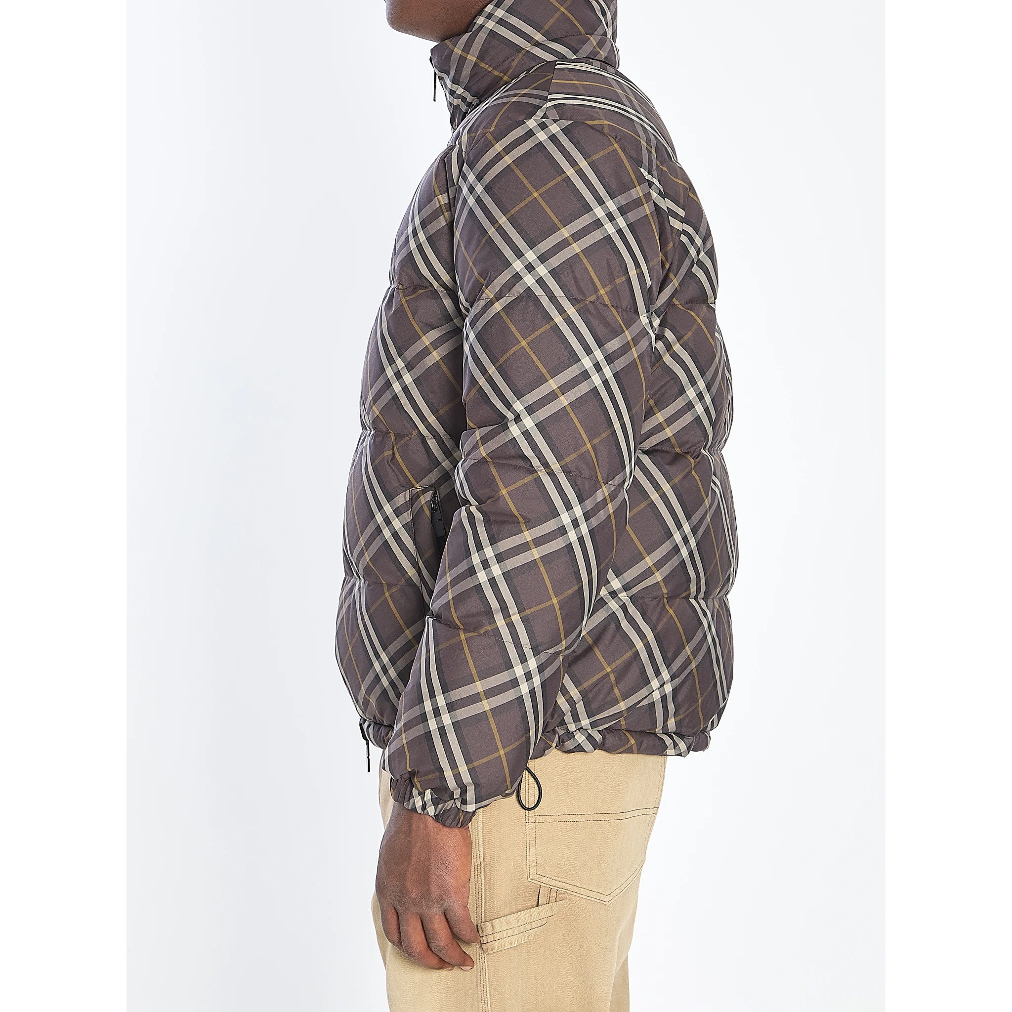 Reversible Check puffer jacket