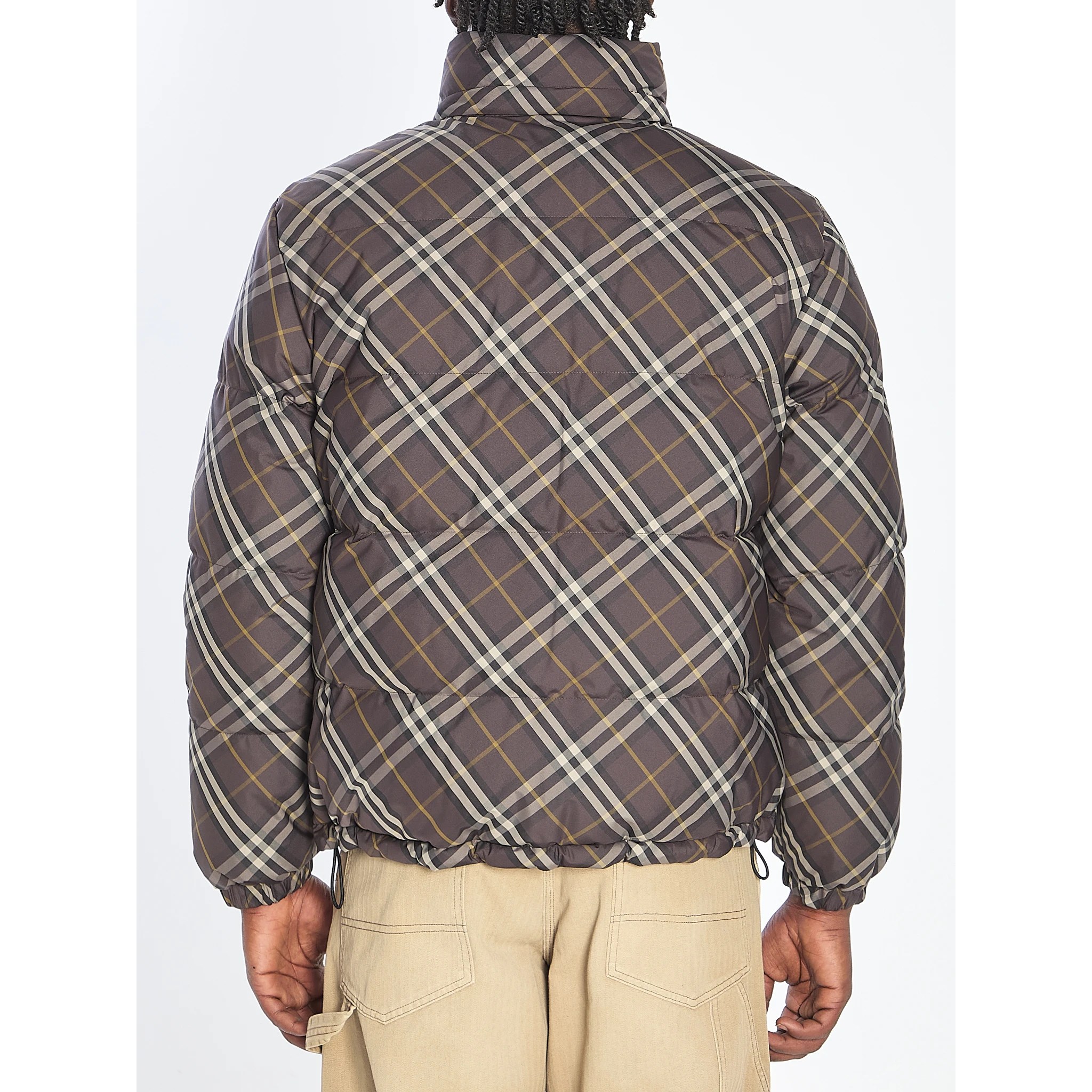 Reversible Check puffer jacket