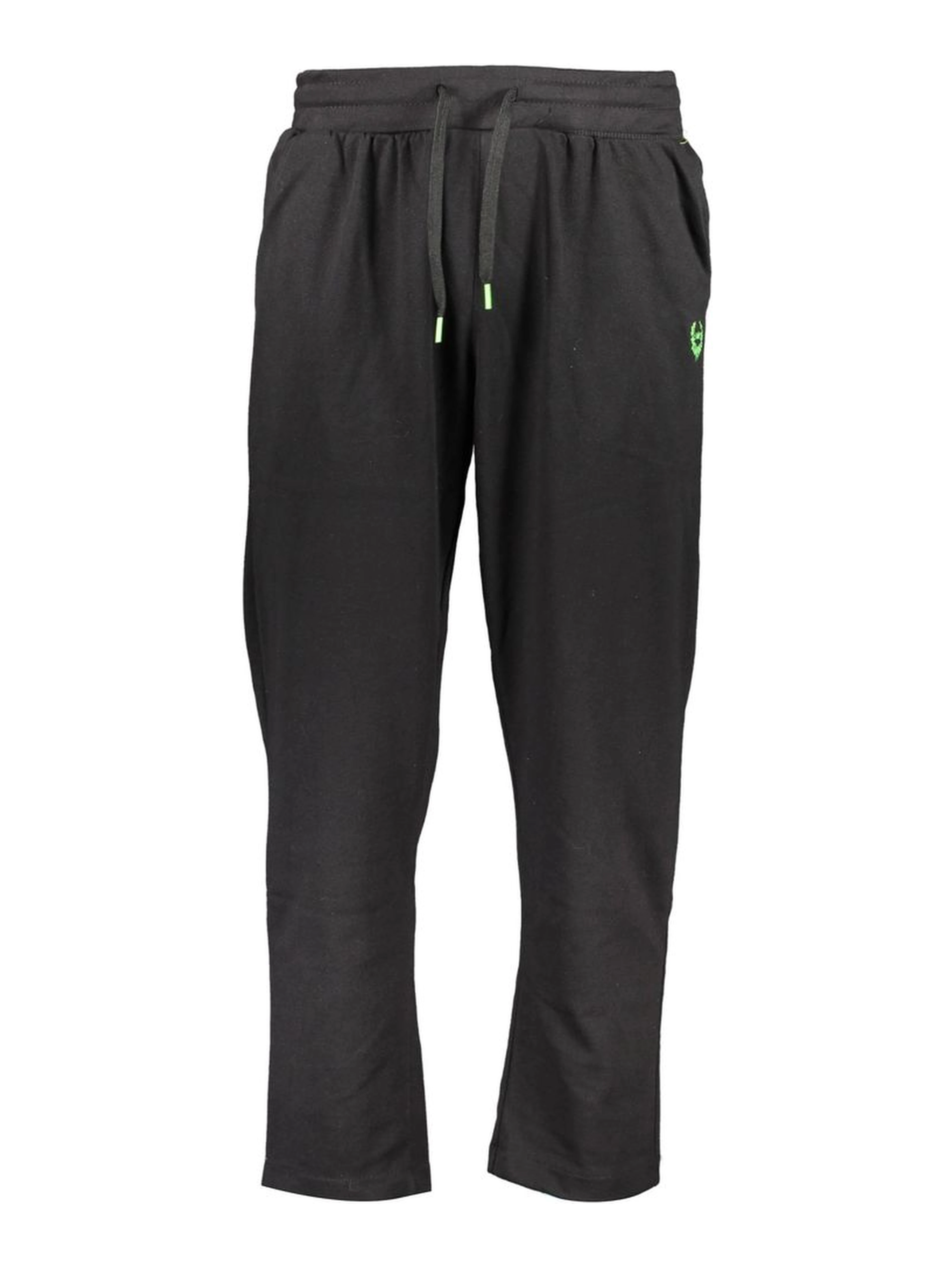 Black Cotton Men's Sweatpant