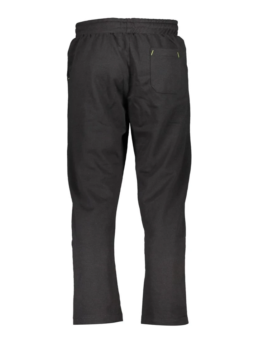 Black Cotton Men's Sweatpant