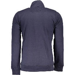 Blue Cotton Men's Sweatshirt