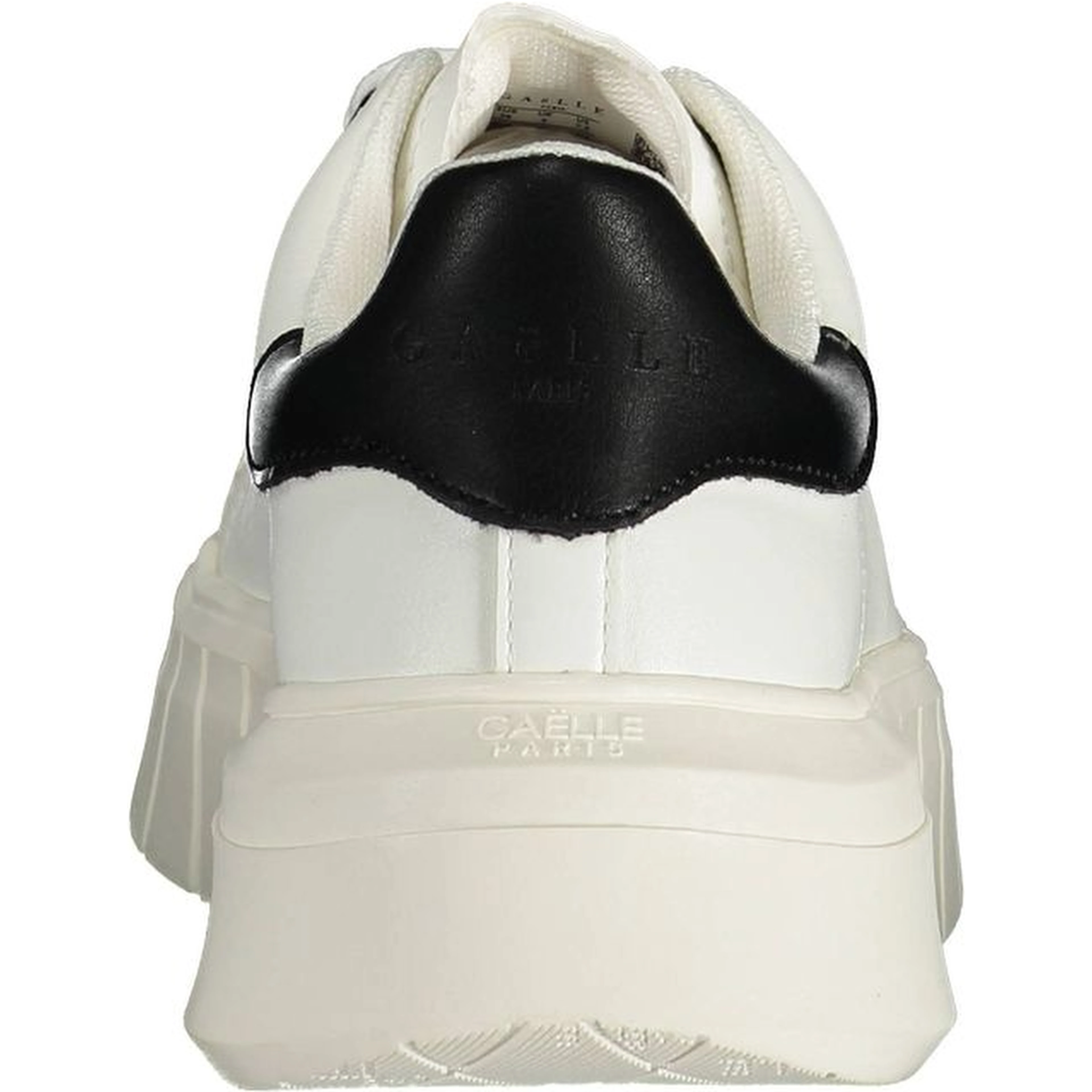 White Polyester Sneaker