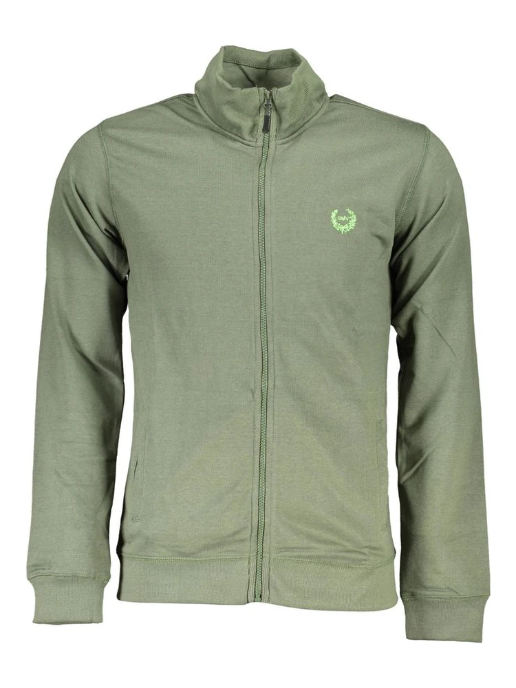 Green Cotton Sweatshirt