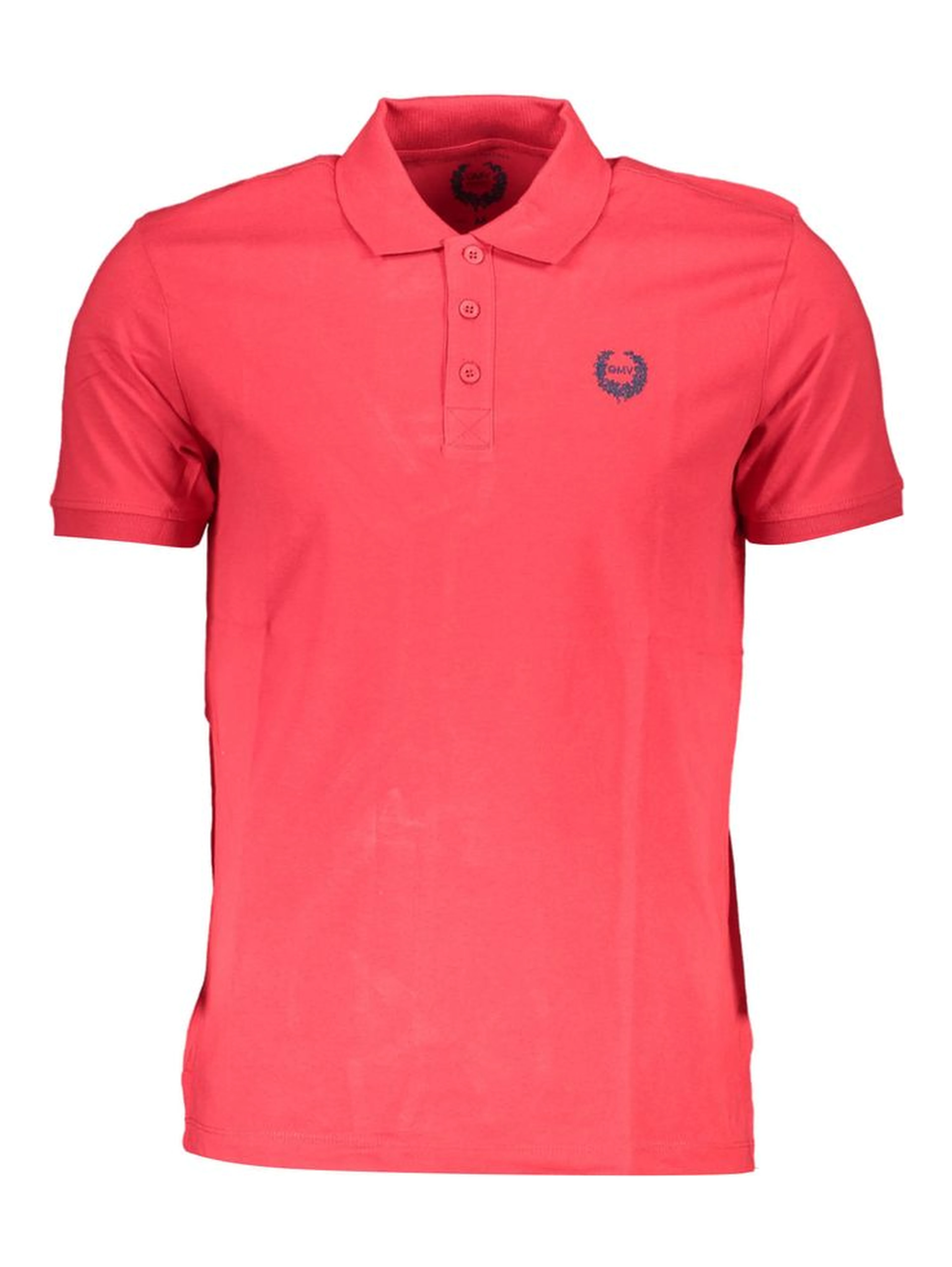 Red Cotton Polo Shirt