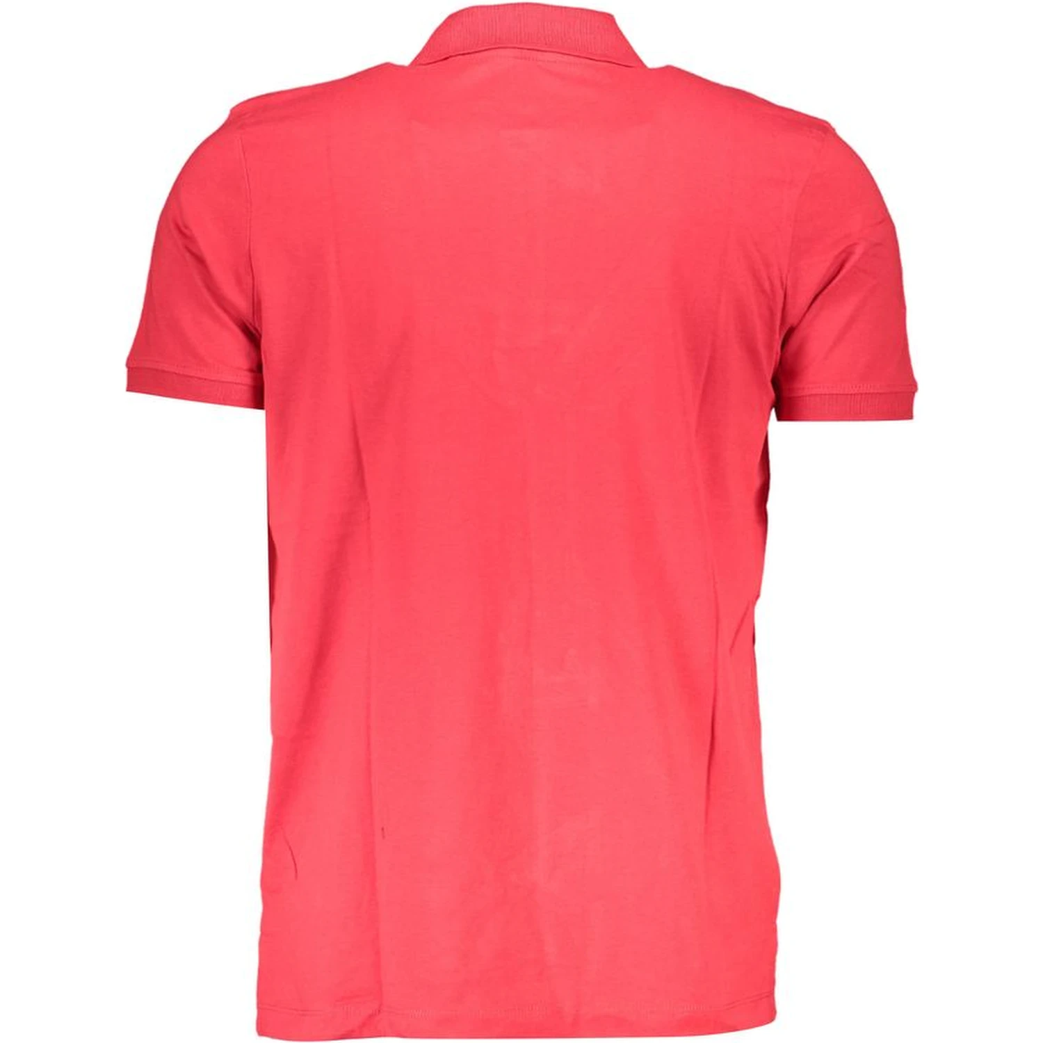 Red Cotton Polo Shirt