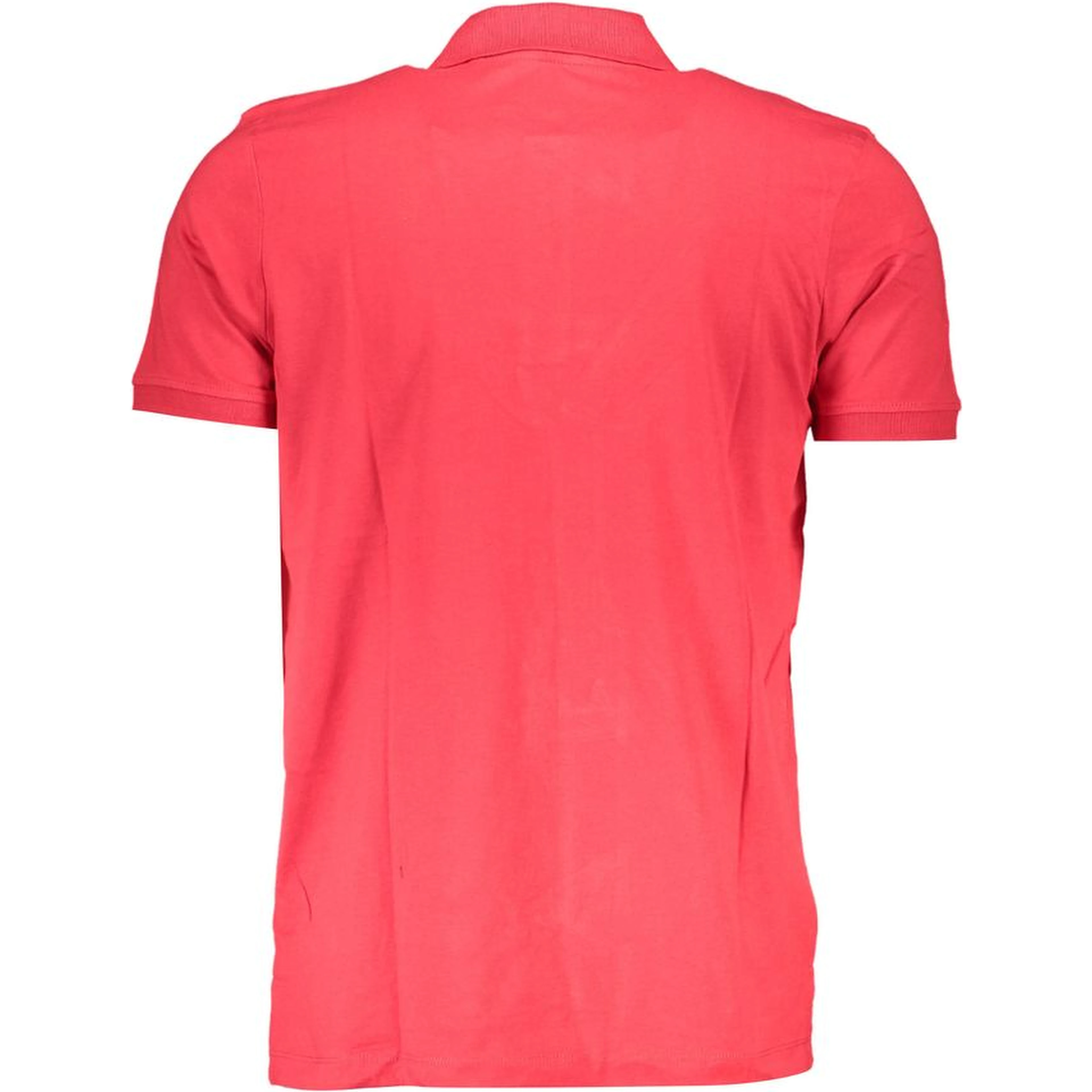 Red Cotton Polo Shirt