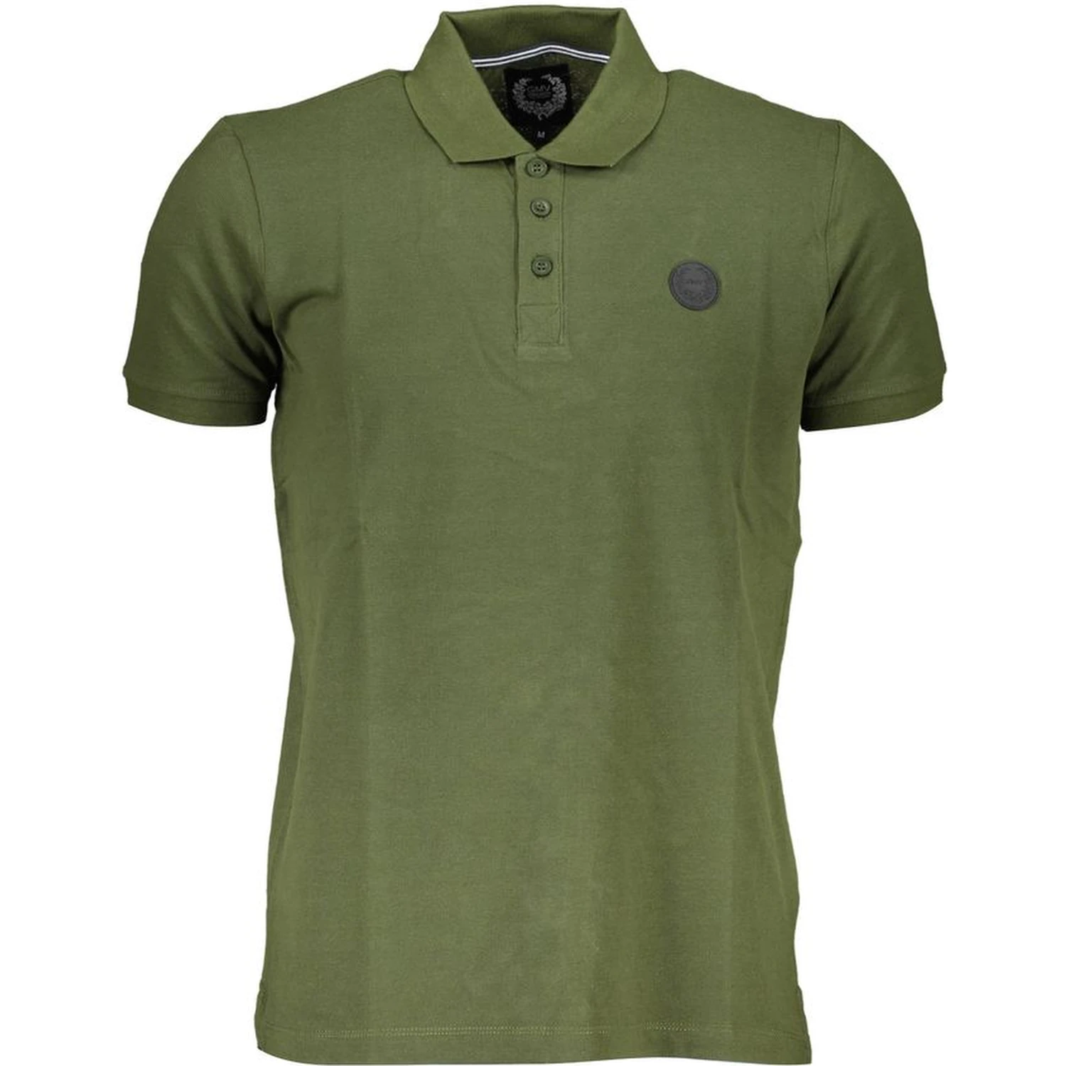 Green Cotton Polo Shirt