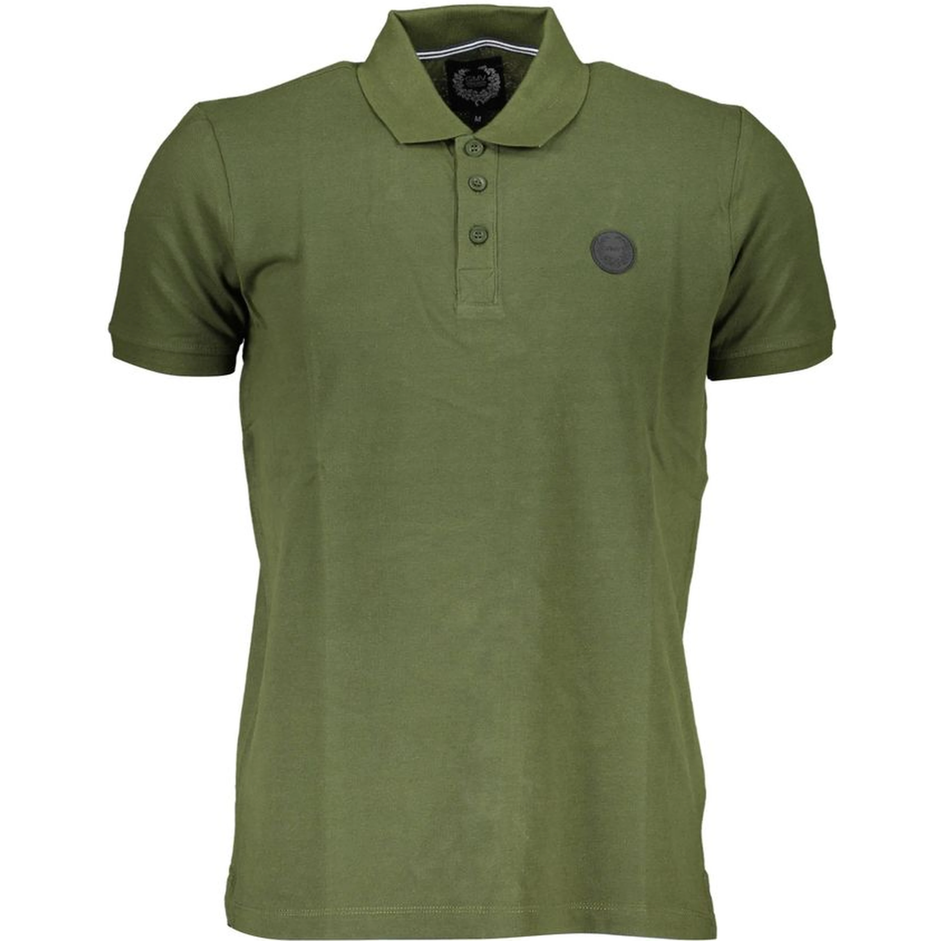Green Cotton Polo Shirt