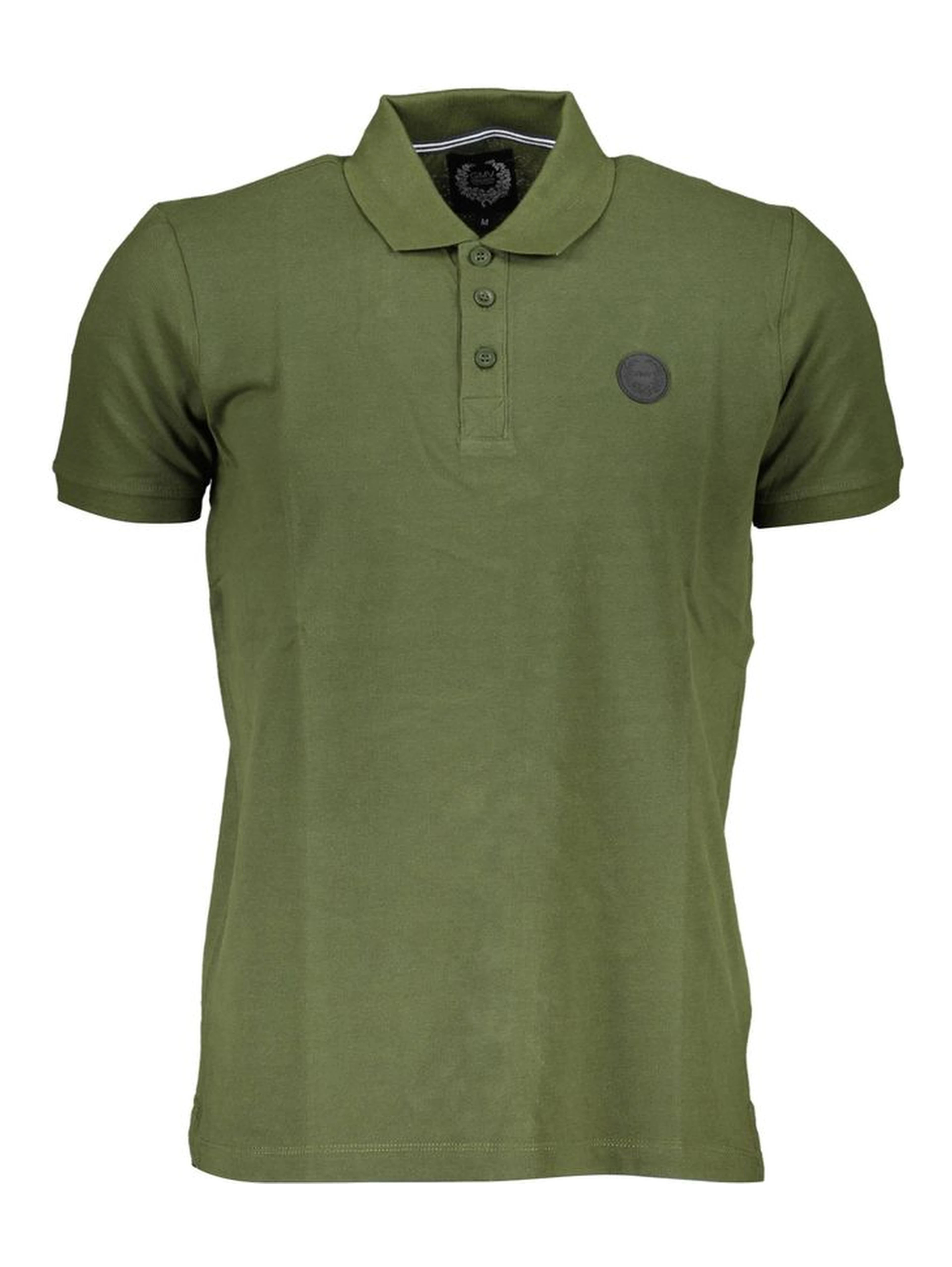 Green Cotton Polo Shirt