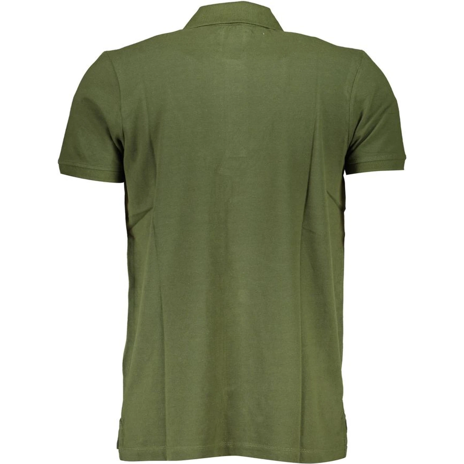 Green Cotton Polo Shirt