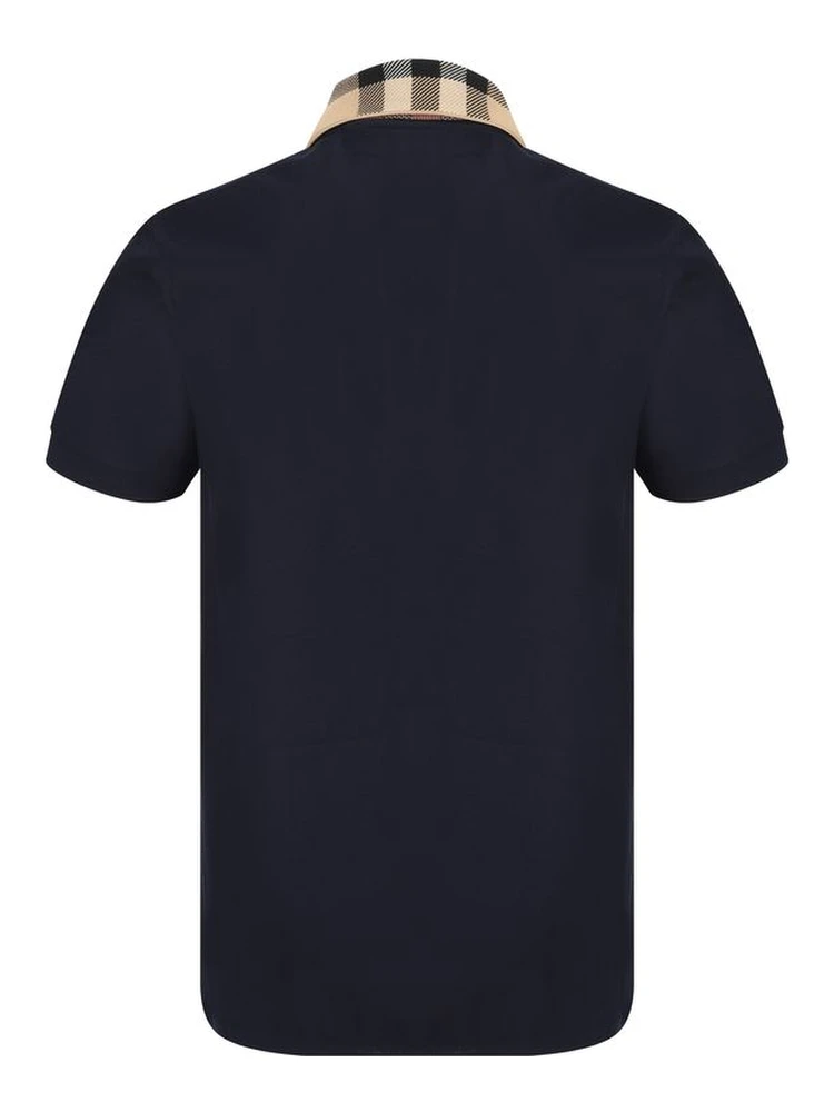 Blue Cotton Polo Shirt alternative