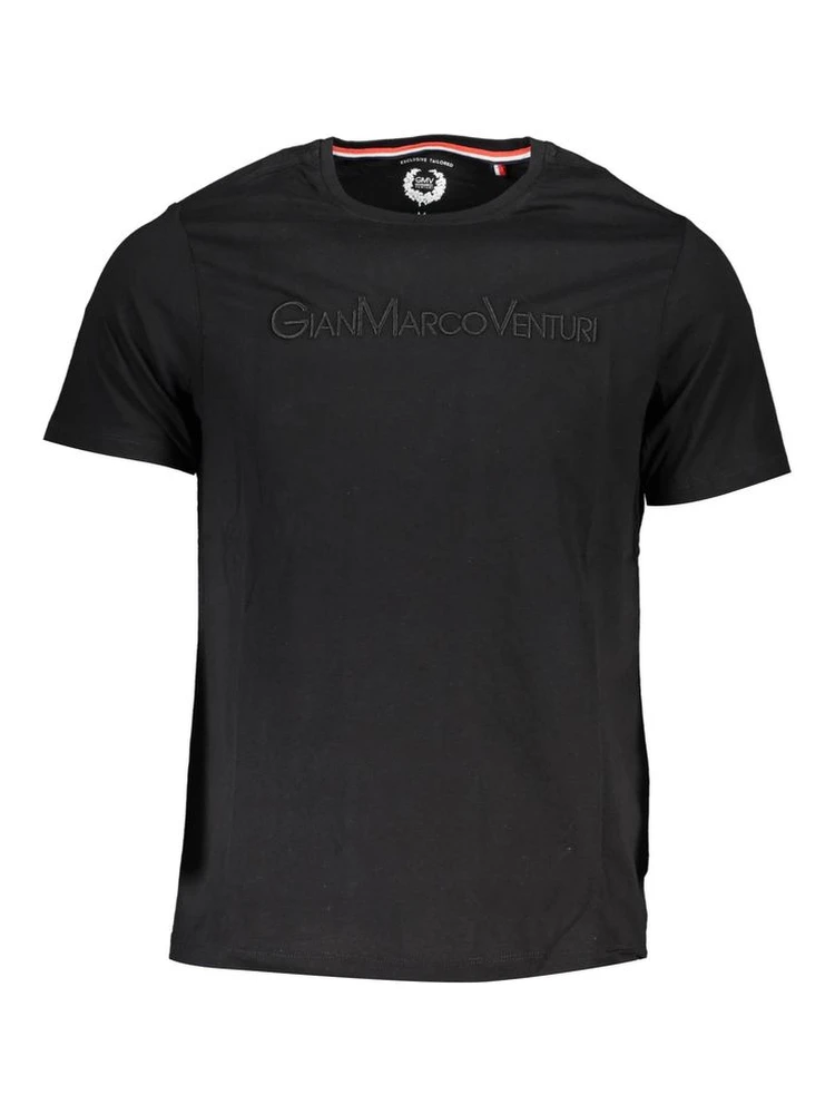 Black Cotton T-Shirt