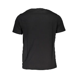 تيشيرت قطني أسود