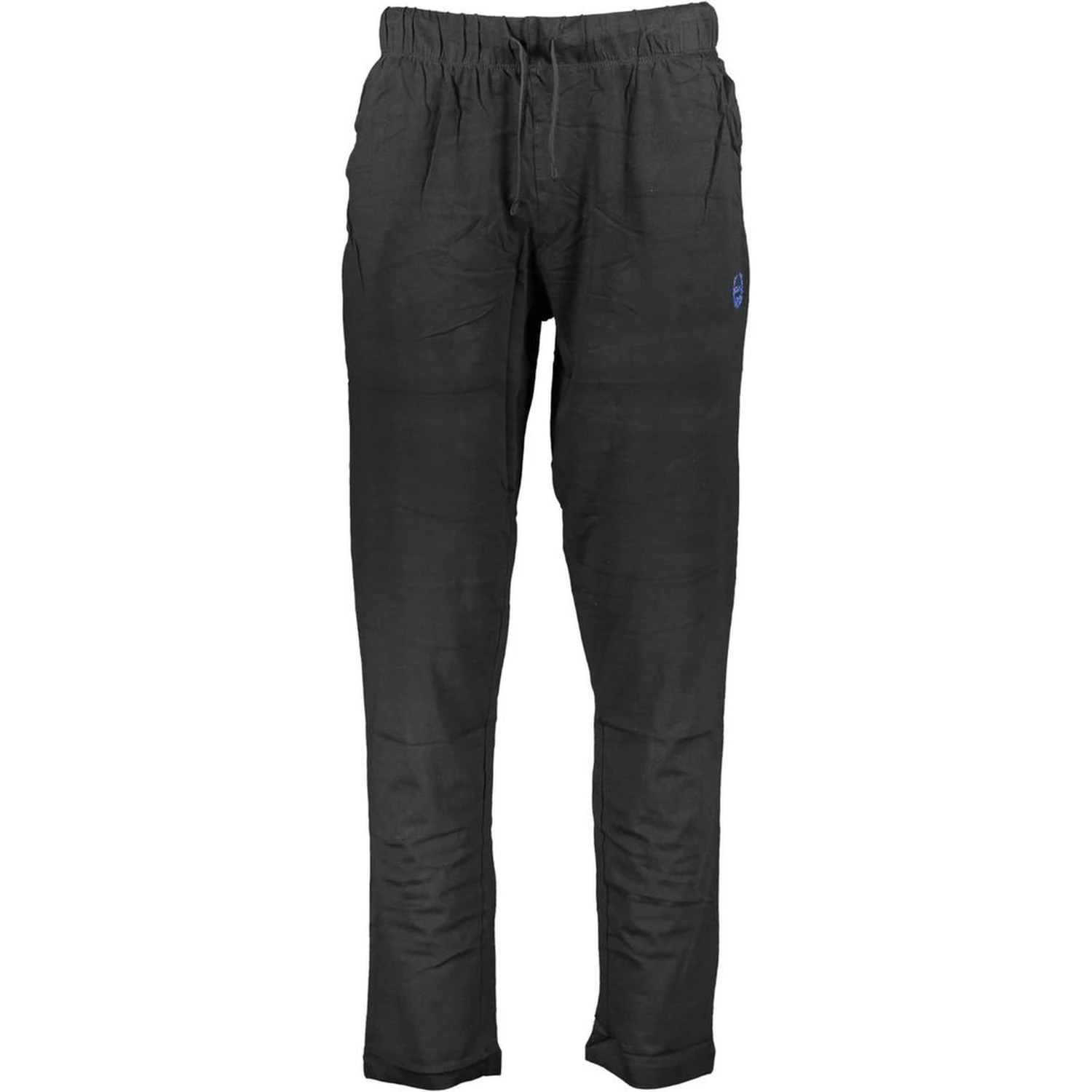 Black Cotton Men's Track Pant