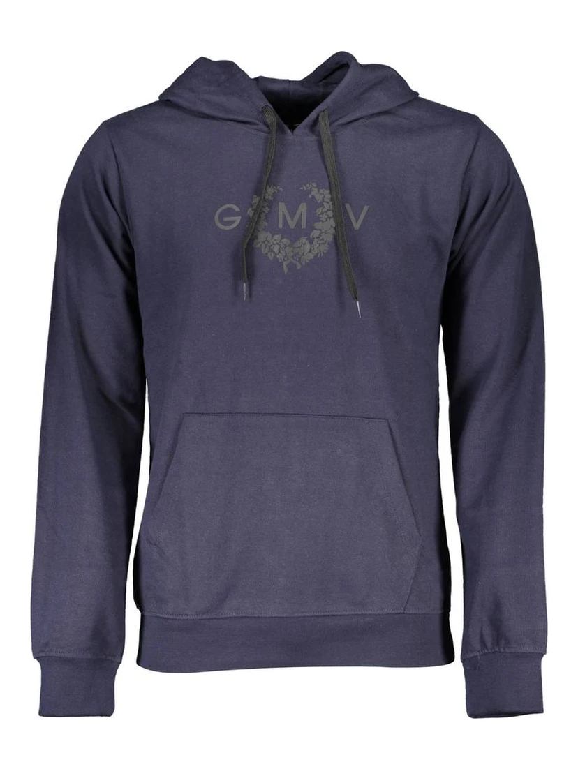 Blue Cotton Sweatshirt