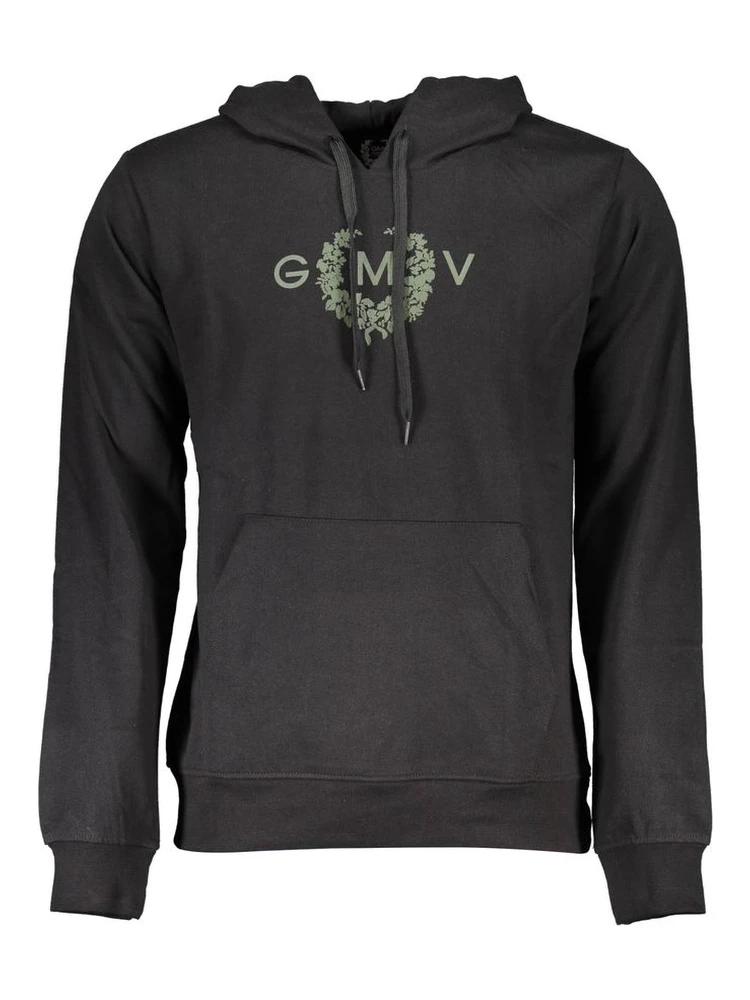 Nero Cotton Men Sweatshirt