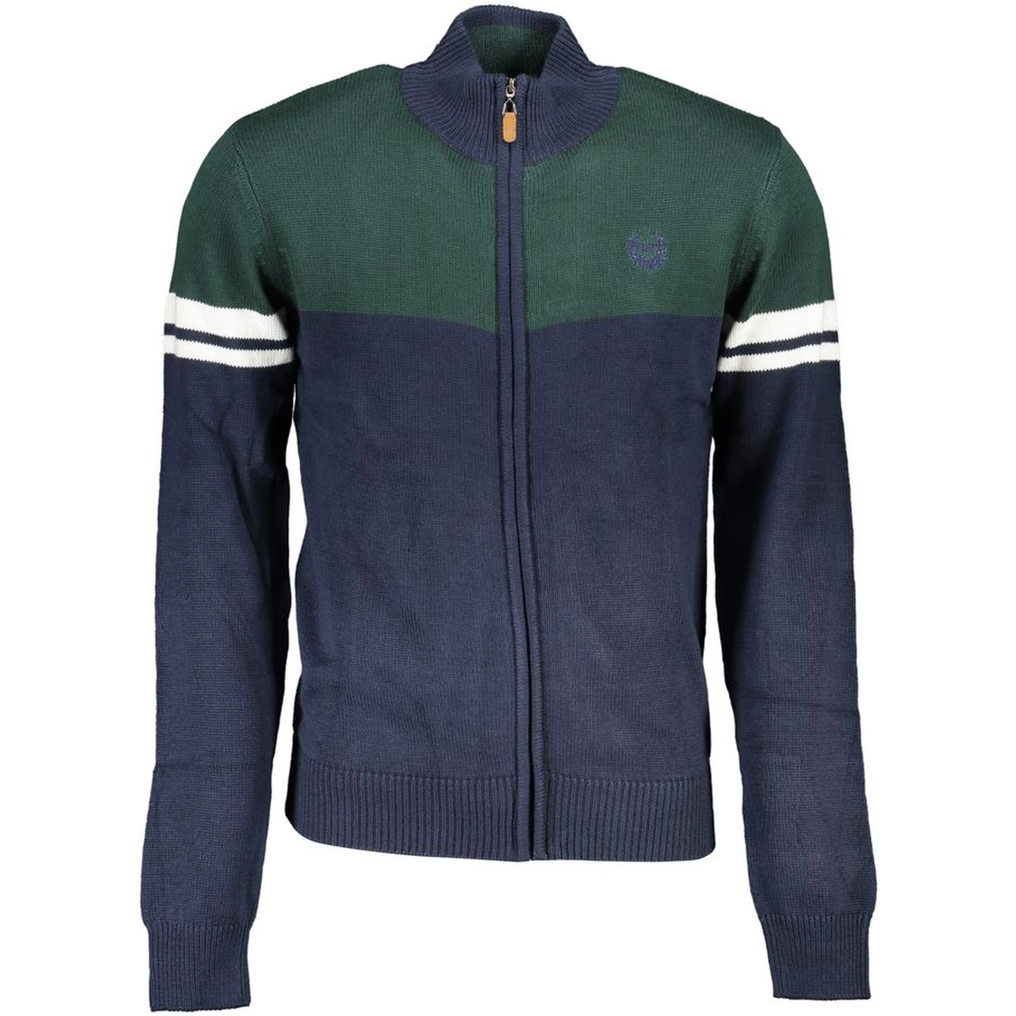 Blue Cotton Men's Cardigan