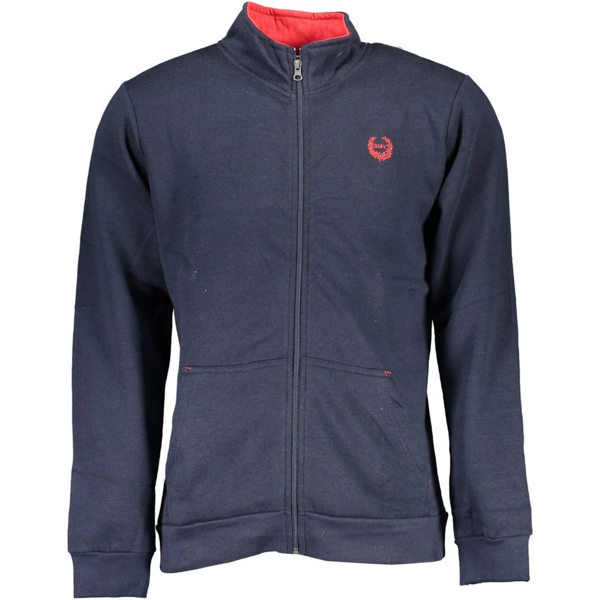 Blue Polyester Men's Sweatshirt