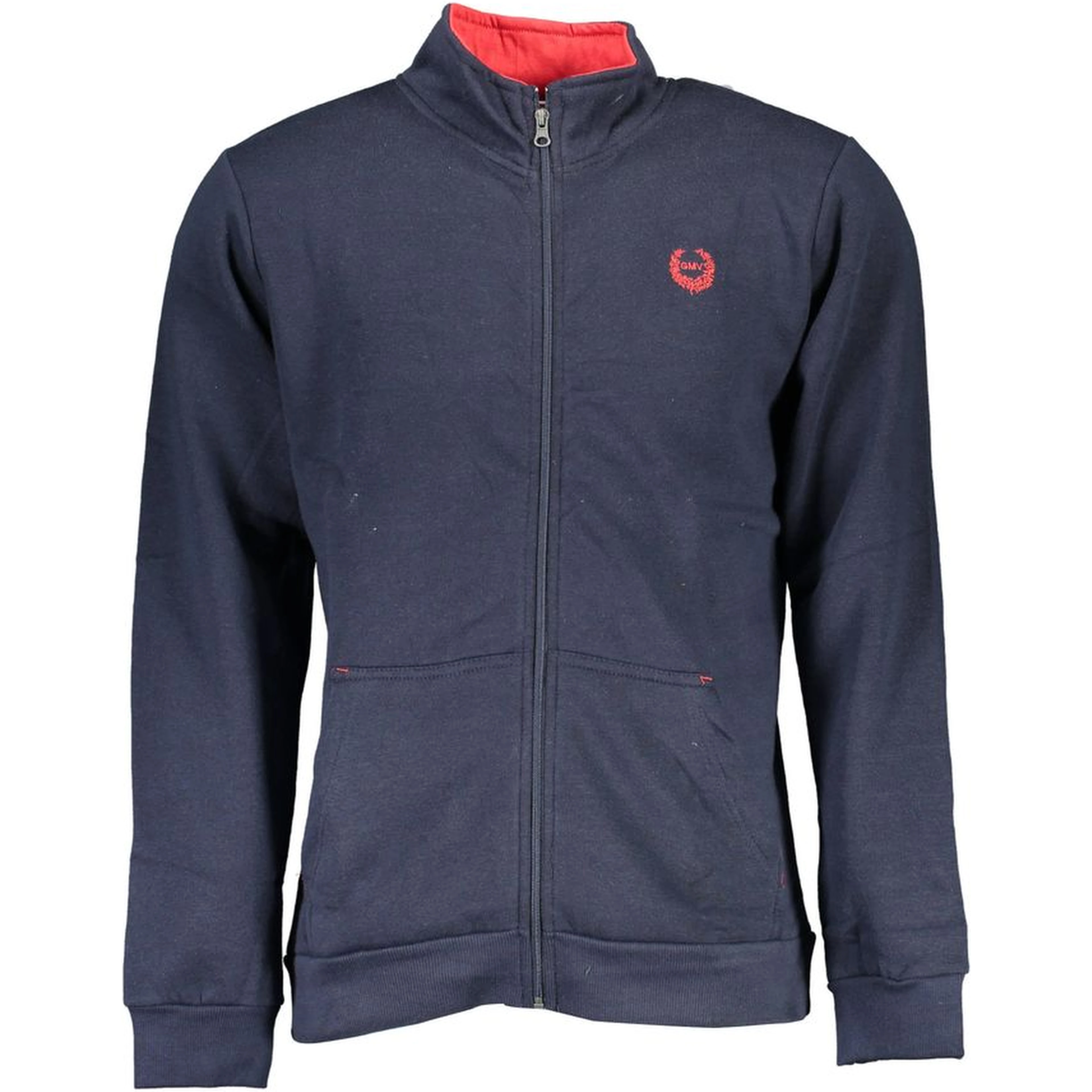 Blue Polyester Men's Sweatshirt