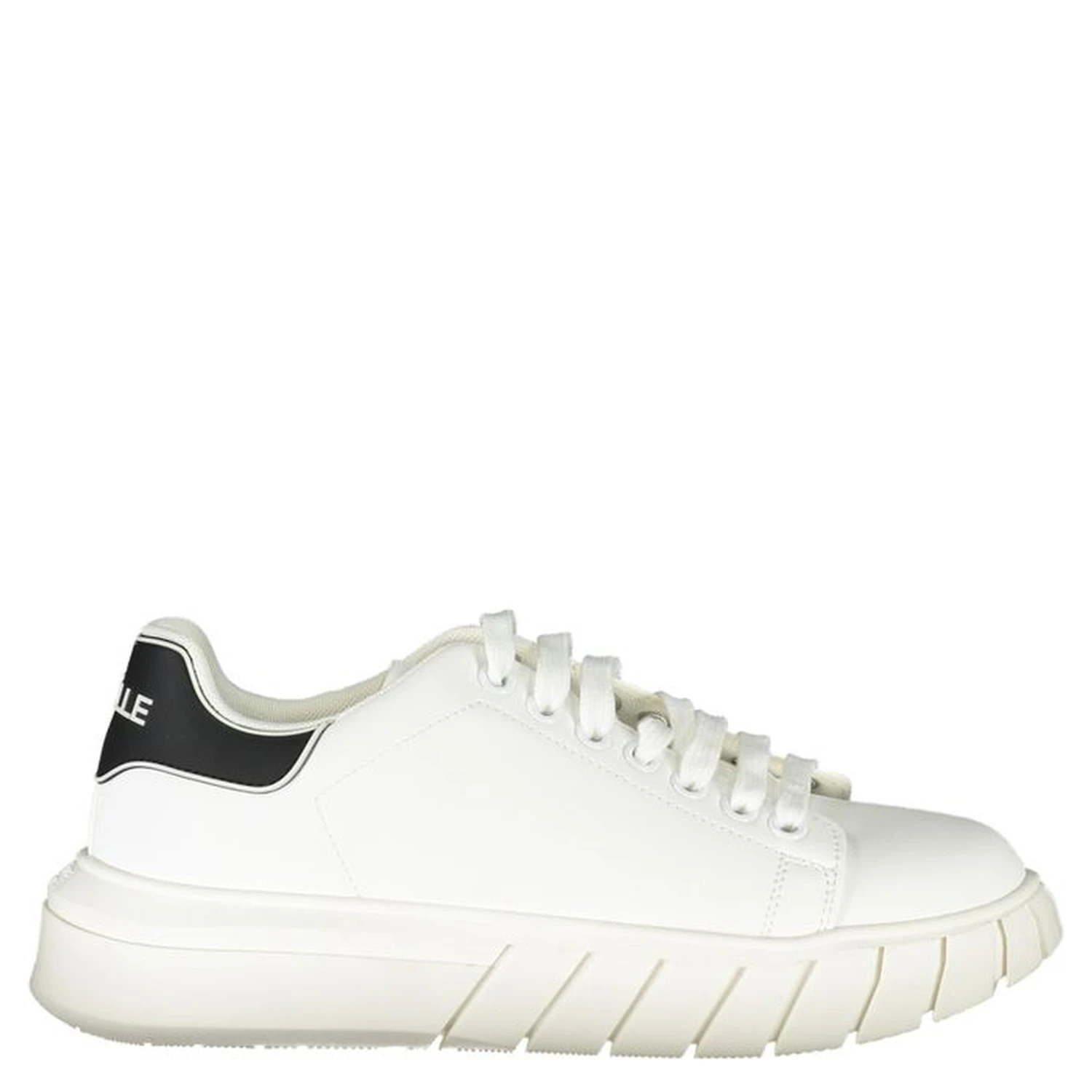 White Polyester Sneaker