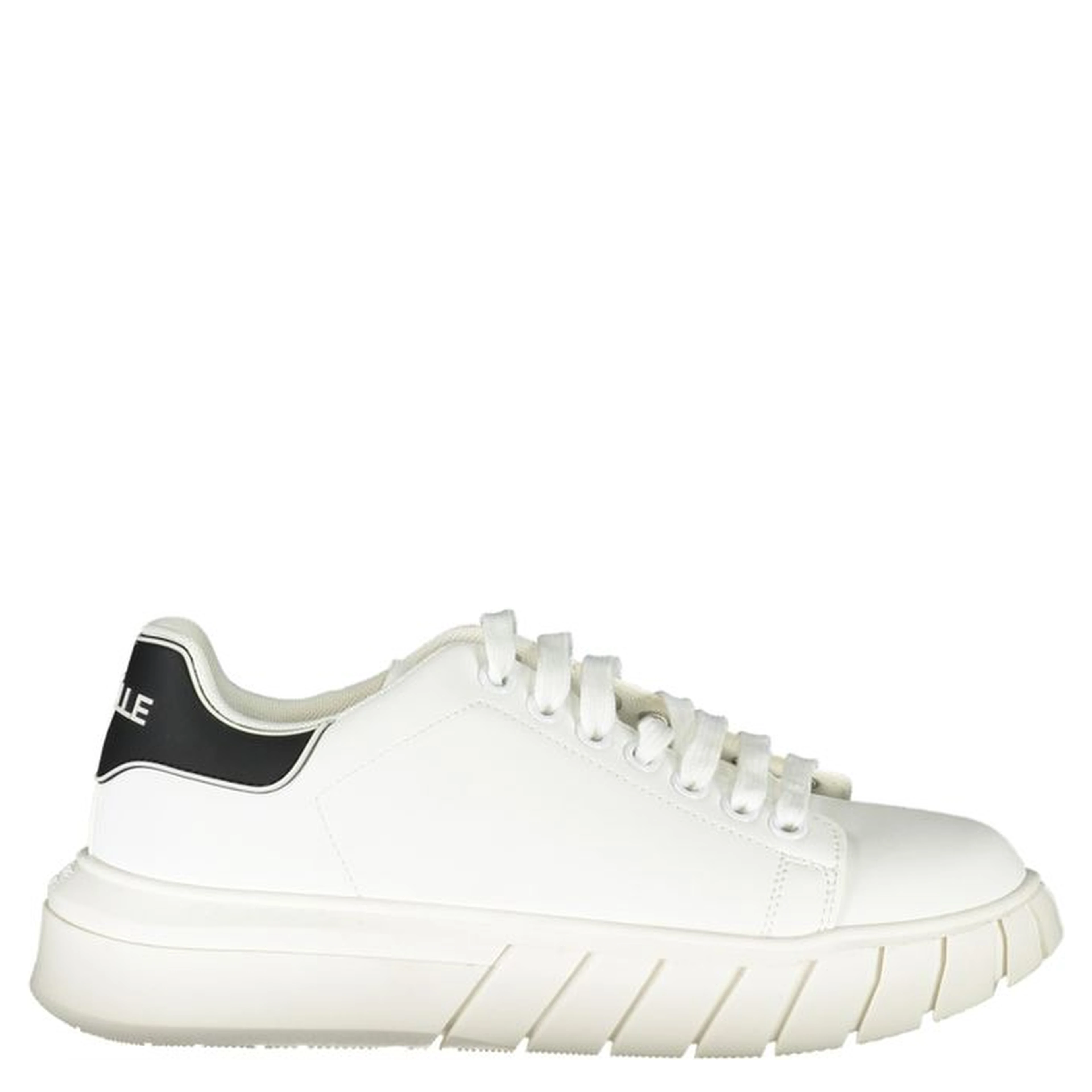 White Polyester Sneaker