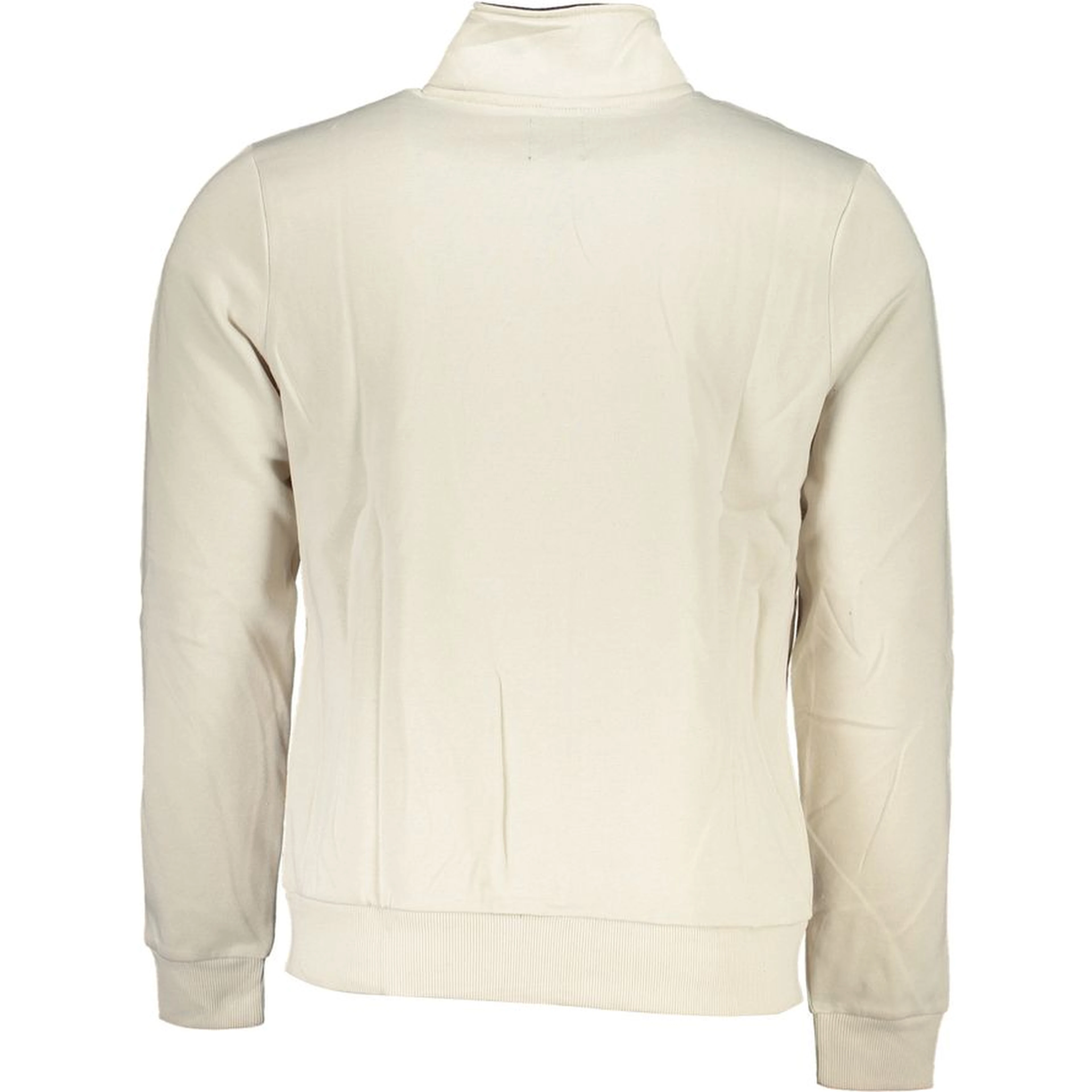 White Polyester Men's Sweatshirt