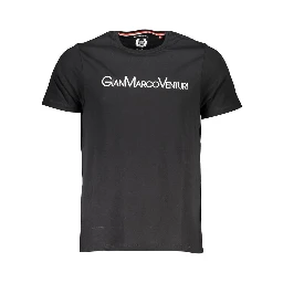 تيشيرت قطني أسود