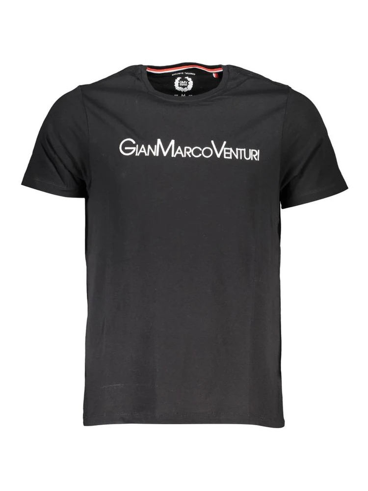 Black Cotton T-Shirt