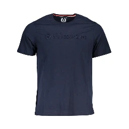 تيشيرت قطني أزرق