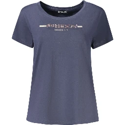 Blue Cotton T-Shirt