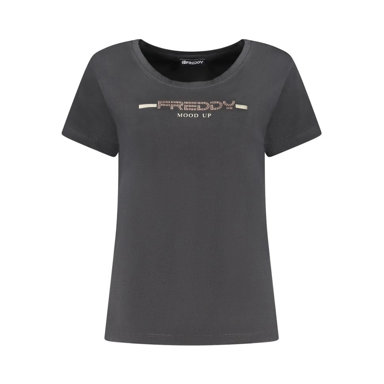 Black Cotton T-Shirt