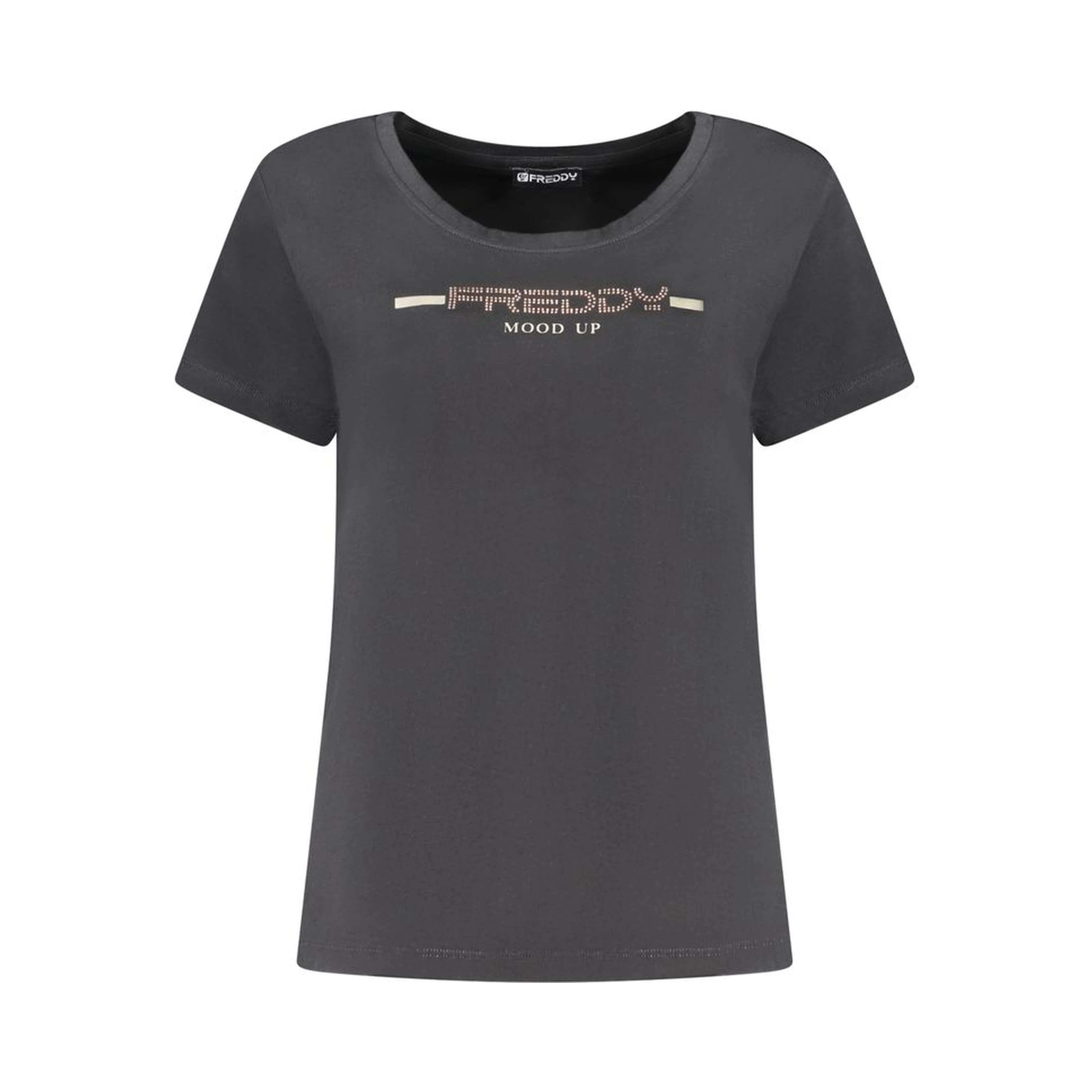 Black Cotton T-Shirt