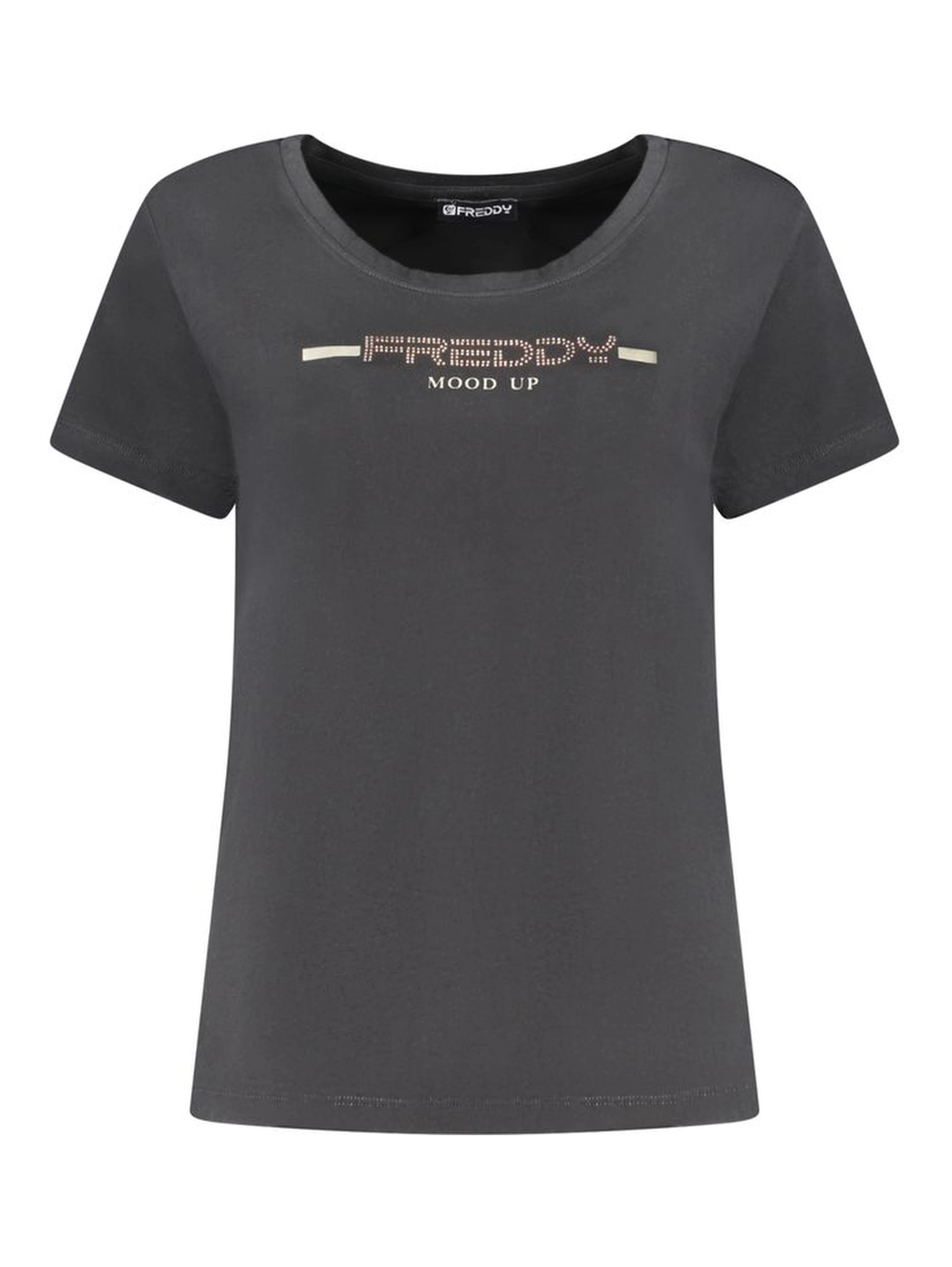 Black Cotton T-Shirt